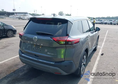 2021 Nissan Rogue Sv Intelligent Awd из США, поврежденный, VIN 5N1AT3BB5MC717859